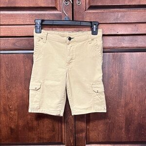 Boys Wrangler Tan Cargo Shorts